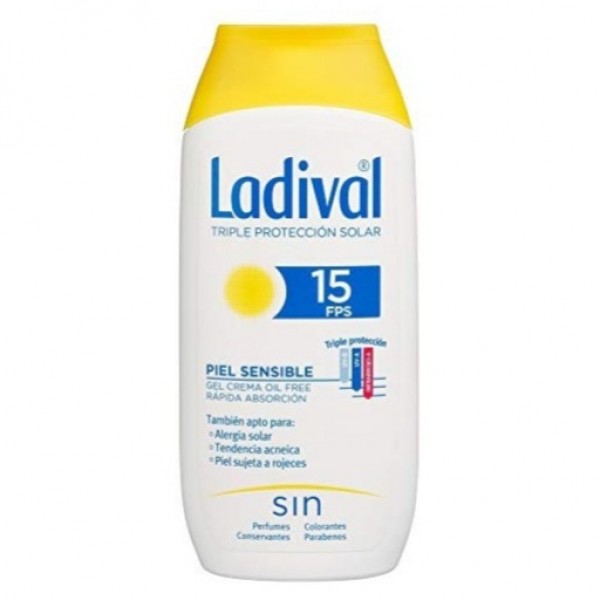 Ladival Gel-crema Para Pieles Sensibles Spf50 200 ml