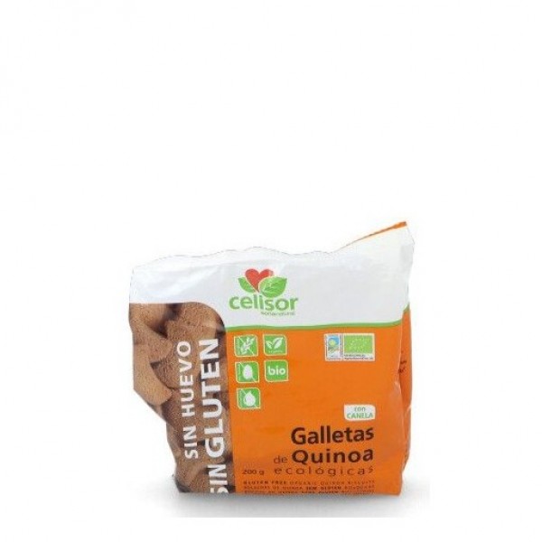 Galletas De Quinoa Sin Gluten 200 g Soria Natural