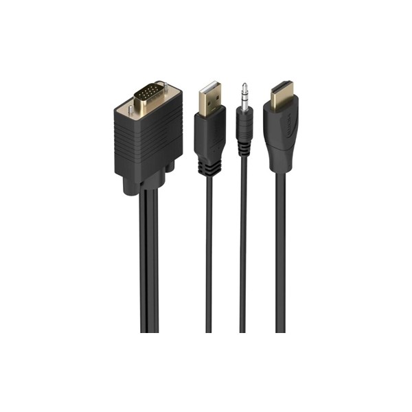 Aisens cable conversor hdmi a svga y audio 1.5m